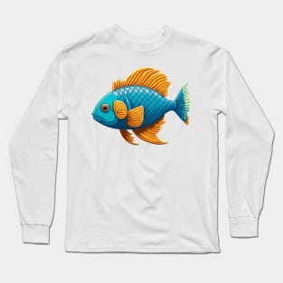 Cute Fish Long Sleeve T-Shirt